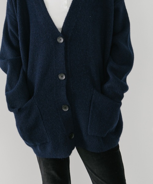 セール】オーバーサイズニットカーディガン（カーディガン/ボレロ