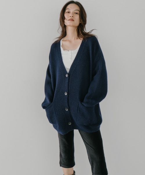 セール】オーバーサイズニットカーディガン（カーディガン/ボレロ