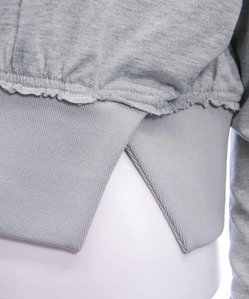 CLEAR BASIC（クリアベーシック）の「マルチwayアウトシームスウェット［大人 カジュアル 着回し力抜群］（スウェット・レディース・ネイビー/グレー/ブラック・F）」の8枚目の写真
