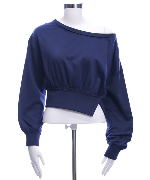 CLEAR BASIC（クリアベーシック）の「マルチwayアウトシームスウェット［大人 カジュアル 着回し力抜群］（スウェット・レディース・ネイビー/グレー/ブラック・F）」の18枚目の写真