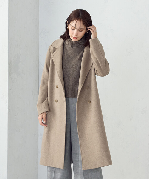 セール】ロングチェスターコート（チェスターコート）｜COMME CA ISM