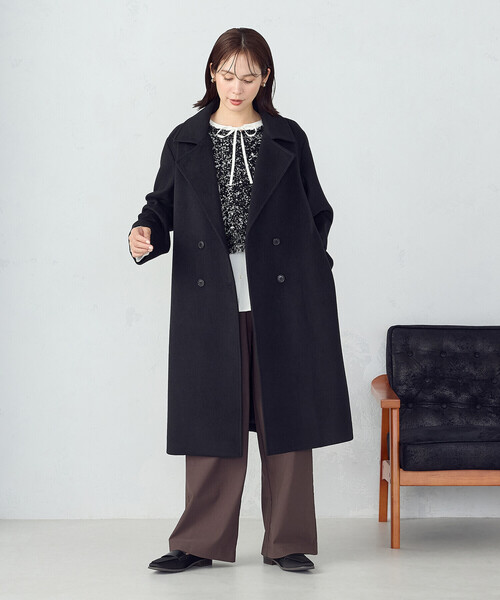 ロングチェスターコート（チェスターコート）｜COMME CA ISM