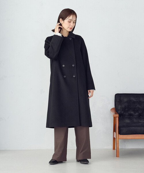 セール】ロングチェスターコート（チェスターコート）｜COMME CA ISM