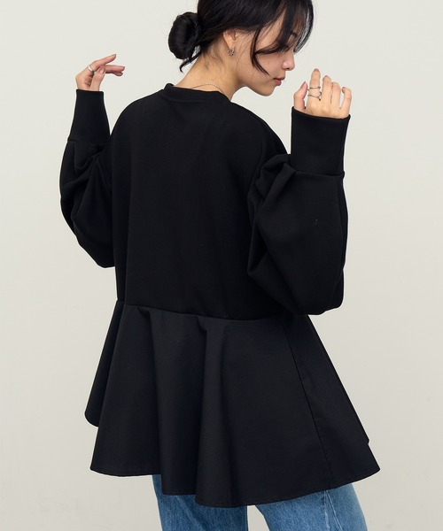 NOGLE（ノグル）の「【NOGLE/ノグル】フリルドッキングトップス（その他トップス・レディース・ブラック/グレー・FREE）」の20枚目の写真