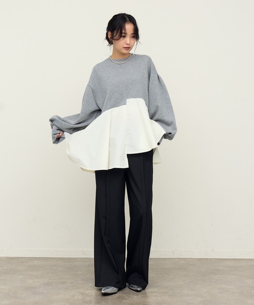 NOGLE/ノグル】フリルドッキングトップス（その他トップス