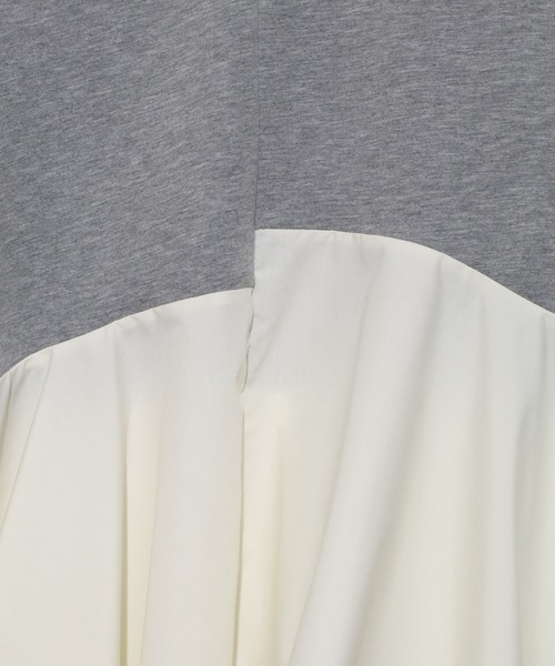 NOGLE（ノグル）の「【NOGLE/ノグル】フリルドッキングトップス（その他トップス・レディース・ブラック/グレー・FREE）」の4枚目の写真