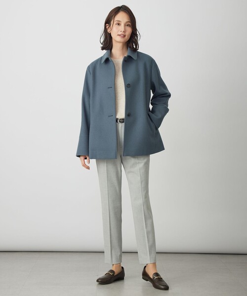 J.PRESS(ジェイプレス)の「CASHMERE BLEND クルーネック ニット(ニット/セーター・レディース・レッド系/ブルー系/ライトグレー系/ライトグリーン系/ふじ色系/ベージュ系・T15/T13)」の12枚目の写真