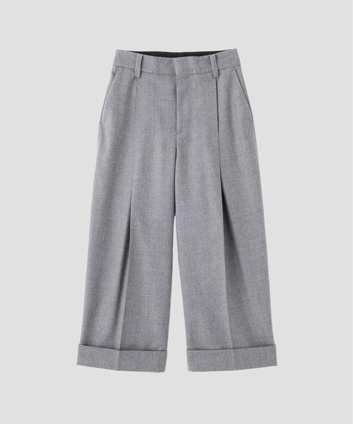 MARGARET HOWELL（マーガレットハウエル）の「FLANNEL WOOL（その他パンツ・レディース・グレー/ネイビー・0/1/2/3）」の10枚目の写真