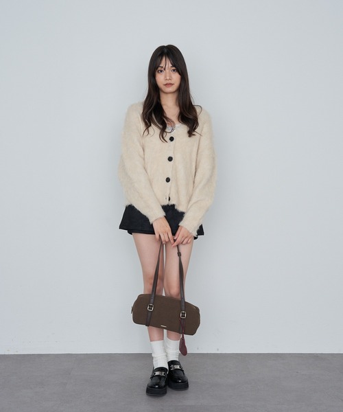 RAY CASSIN（レイカズン）の「スエードトートバッグ（トートバッグ・レディース・キャメル/ブラウン系その他2・FREE）」の4枚目の写真