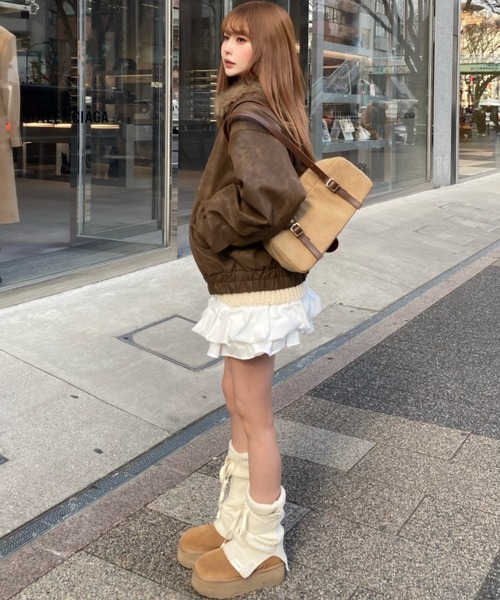 RAY CASSIN（レイカズン）の「スエードトートバッグ（トートバッグ・レディース・キャメル/ブラウン系その他2・FREE）」の18枚目の写真