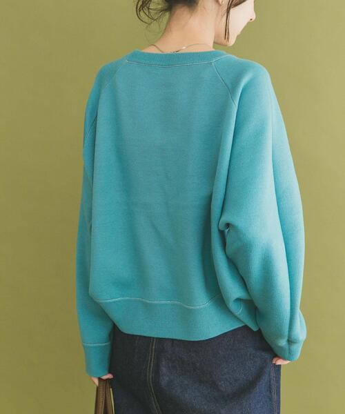 ITEMS URBANRESEARCH（アイテムズ アーバンリサーチ）の「リバーシブルスウェットライクニット（ニット/セーター・レディース・イエロー系その他/グレー系その他/ブルー系その他・FREE）」の20枚目の写真