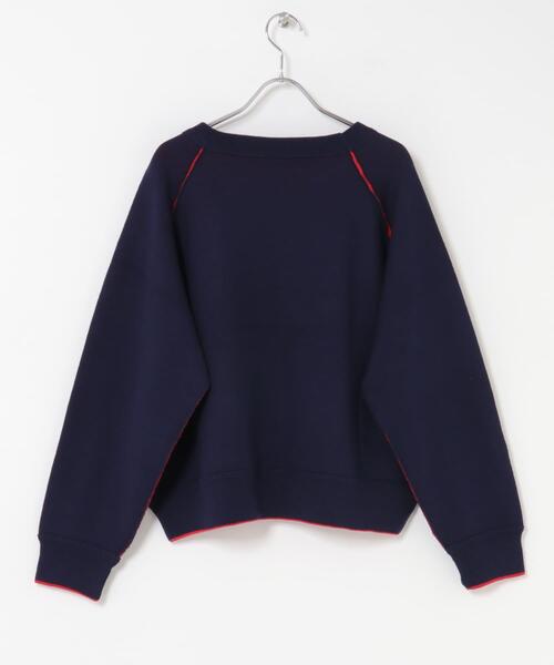 ITEMS URBANRESEARCH（アイテムズ アーバンリサーチ）の「リバーシブルスウェットライクニット（ニット/セーター・レディース・イエロー系その他/グレー系その他/ブルー系その他・FREE）」の16枚目の写真