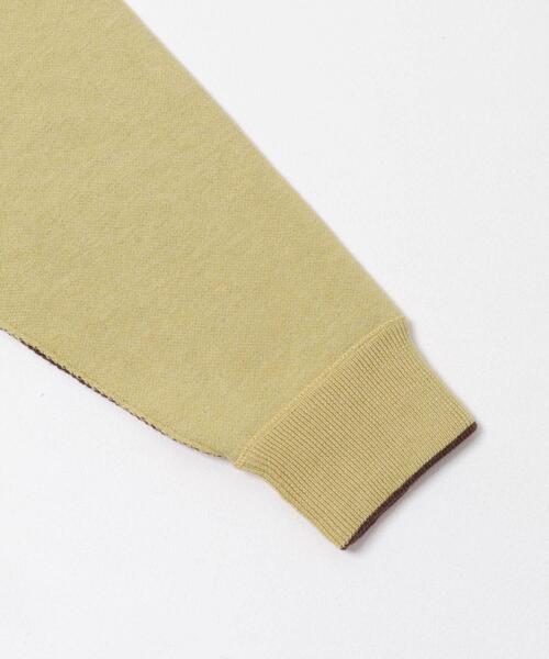 ITEMS URBANRESEARCH（アイテムズ アーバンリサーチ）の「リバーシブルスウェットライクニット（ニット/セーター・レディース・イエロー系その他/グレー系その他/ブルー系その他・FREE）」の4枚目の写真