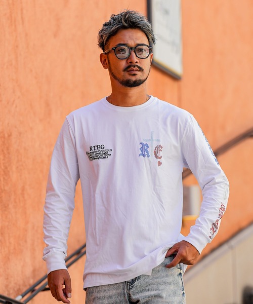 adamsJUGGLER 長袖tシャツ M 限定品 RTEGトリコ&Rロンティー（Tシャツ/カットソー）｜adamsJUGGLER