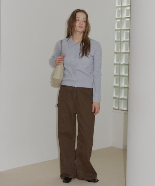 GIUNON バックベルトアジャスタブルデニム back belt adjustable denim / バックベルトアジャスタブルデニム