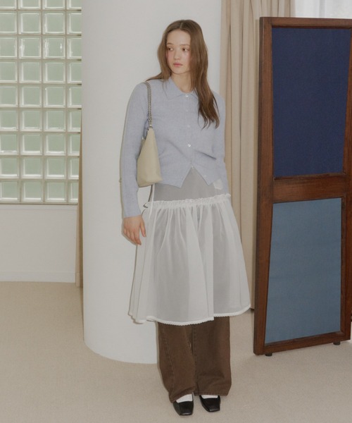 back belt adjustable denim / バックベルトアジャスタブルデニム