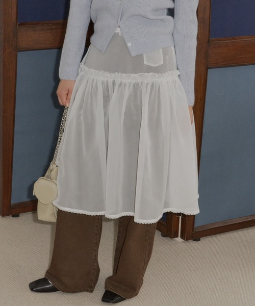 back belt adjustable denim / バックベルトアジャスタブルデニム