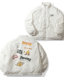 THRASHER（スラッシャー）の「【THRASHER/スラッシャー】コットンライク タイプライター シームレス 中綿パファージャケット（ダウンジャケット/コート）」