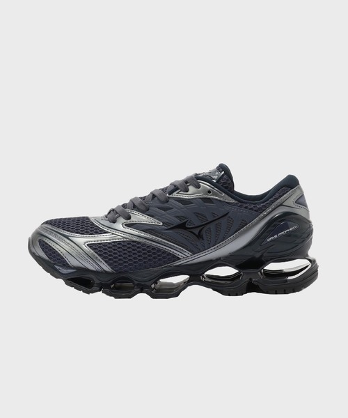 MIZUNO(ミズノ )の「【MIZUNO / ミズノ】WAVE PROPHECY LS / D1GA2511(スニーカー・メンズ・ネイビー/ブラウン・25.5cm/26cm/26.5cm/27cm/27.5cm/28cm)」の2枚目の写真