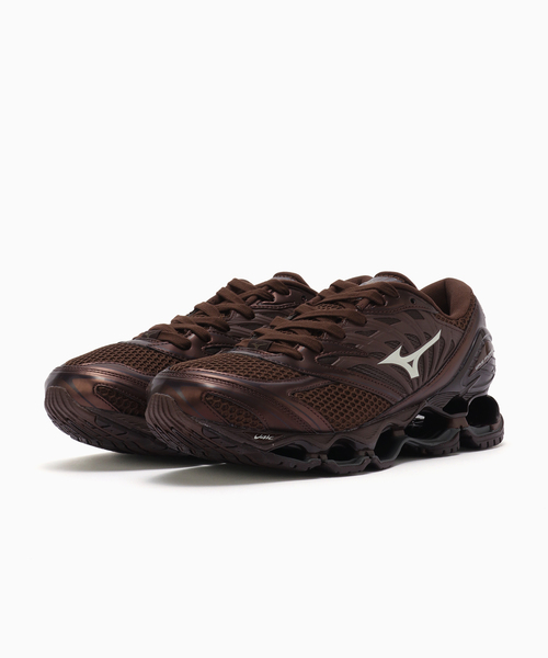 MIZUNO(ミズノ )の「【MIZUNO / ミズノ】WAVE PROPHECY LS / D1GA2511(スニーカー・メンズ・ネイビー/ブラウン・25.5cm/26cm/26.5cm/27cm/27.5cm/28cm)」の4枚目の写真