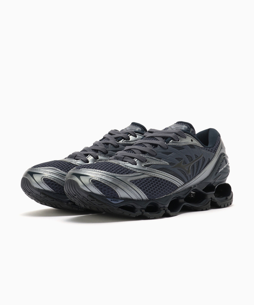 MIZUNO(ミズノ )の「【MIZUNO / ミズノ】WAVE PROPHECY LS / D1GA2511(スニーカー・メンズ・ネイビー/ブラウン・25.5cm/26cm/26.5cm/27cm/27.5cm/28cm)」の3枚目の写真