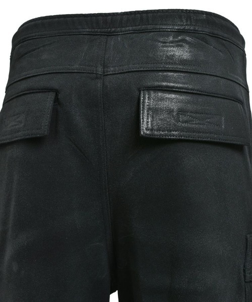 STYLISE（スタイライズ）の「【BREATH】COATING TRIPLE CARGO PANTS / ブラック [BR25AW-P1001]（デニムパンツ・メンズ・ブラック・M）」の6枚目の写真