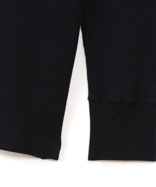 HANES(ヘインズ)の「【Hanes】ヘンリーネックロングスリーブ HM4-S104(Tシャツ/カットソー・レディース・グレー/ブラック/ホワイト・M/L)」の19枚目の写真