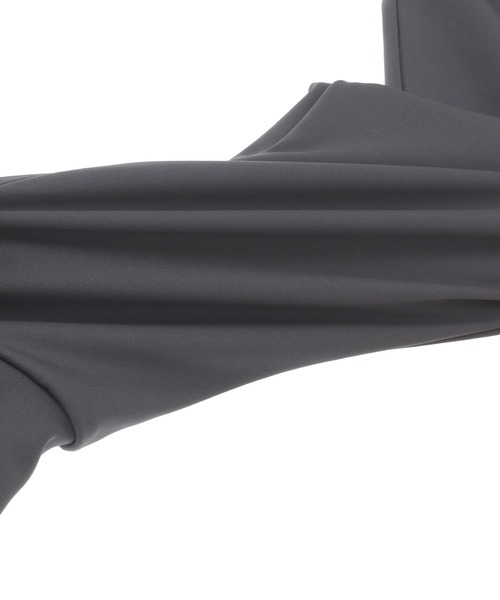 Julier Yoga and Relax（ジュリエヨガアンドリラックス）の「Julier ジェントルスムースギャザーパンツ（その他パンツ・レディース・チャコール/ベージュ・1/0）」の16枚目の写真