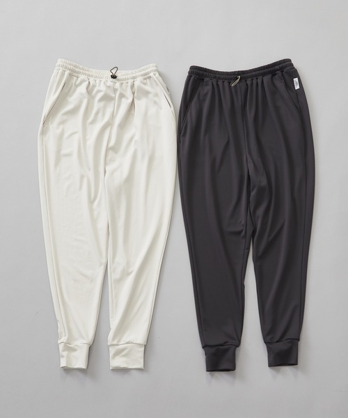 Julier Yoga and Relax（ジュリエヨガアンドリラックス）の「Julier ジェントルスムースギャザーパンツ（その他パンツ・レディース・チャコール/ベージュ・1/0）」の19枚目の写真