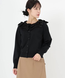 ストロベリー　フィールズ新品カーディガン イチエ ストロベリーフィールズ ICHIE STRAWBERRY-FIELDS 変形釦