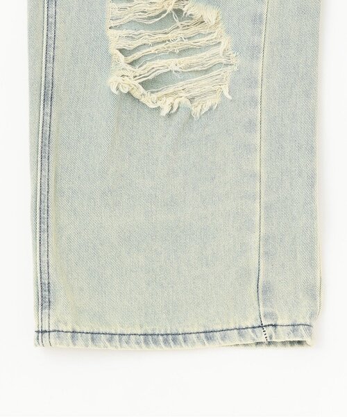 by LOVEiT（バイラビット）の「サイド切り替えダメージデニム（デニムパンツ・キッズ・サックスブルー/ブルー・120cm/140cm/150cm/160cm/130cm）」の9枚目の写真