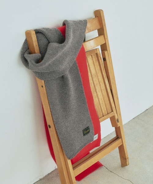 ROCKFISH WEATHERWEAR（ロックフィッシュウェザーウェア）の「NEW FLUFFY SCARF（マフラー・レディース・ネイビー/ライトグレー/ピンク/クリーム/グレー/スカイブルー/ライラック/ベージュ/レッド/ブラウン・FREE）」の19枚目の写真