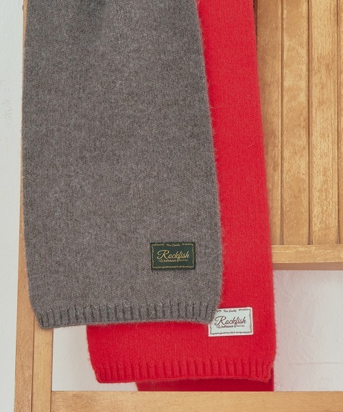 ROCKFISH WEATHERWEAR（ロックフィッシュウェザーウェア）の「NEW FLUFFY SCARF（マフラー・レディース・ネイビー/ライトグレー/ピンク/クリーム/グレー/スカイブルー/ライラック/ベージュ/レッド/ブラウン・FREE）」の20枚目の写真