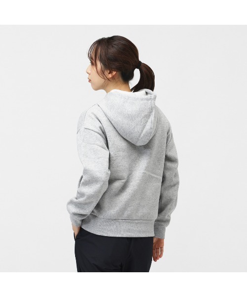 UNDER ARMOUR（アンダーアーマー）の「アンダーアーマー  UAライバルフリース グラフィック プルオーバー フーディー（パーカー・レディース・ライトグレー/ボルドー/アイボリー/ブラック・M/L/XL）」の7枚目の写真