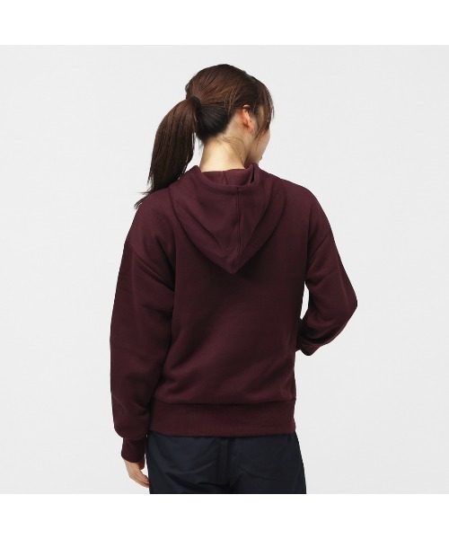 UNDER ARMOUR（アンダーアーマー）の「アンダーアーマー  UAライバルフリース グラフィック プルオーバー フーディー（パーカー・レディース・ライトグレー/ボルドー/アイボリー/ブラック・M/L/XL）」の12枚目の写真