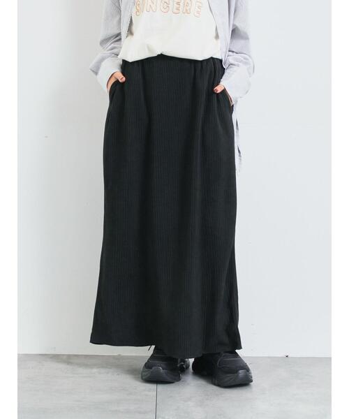 SM2(エスエムツー)の「アソート楊柳プリーツスカート(スカート・レディース・ブラック/チャコールグレー/グレー・F)」の21枚目の写真