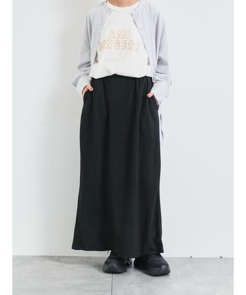 SM2(エスエムツー)の「アソート楊柳プリーツスカート(スカート・レディース・ブラック/チャコールグレー/グレー・F)」の20枚目の写真