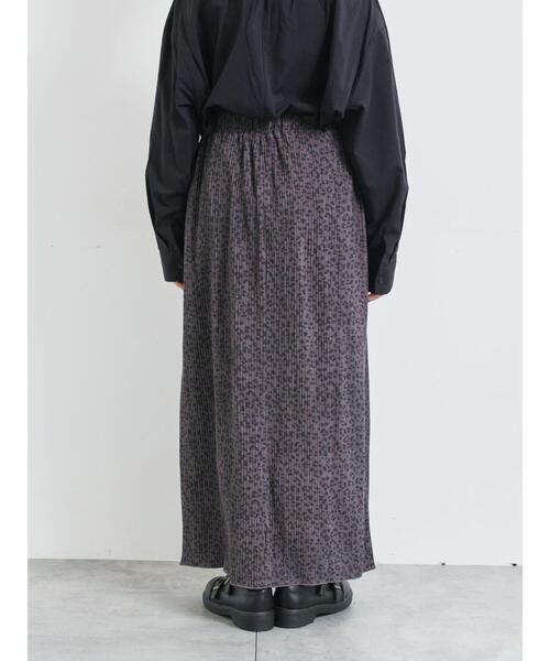 SM2(エスエムツー)の「アソート楊柳プリーツスカート(スカート・レディース・ブラック/チャコールグレー/グレー・F)」の4枚目の写真