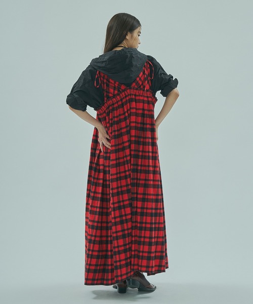 【完売品】 india is beautiful ROSEBUD ワンピース ROSE BUD別注】INDIA IS BEAUTIFUL/FLANNEL CAMISOLE DRESS