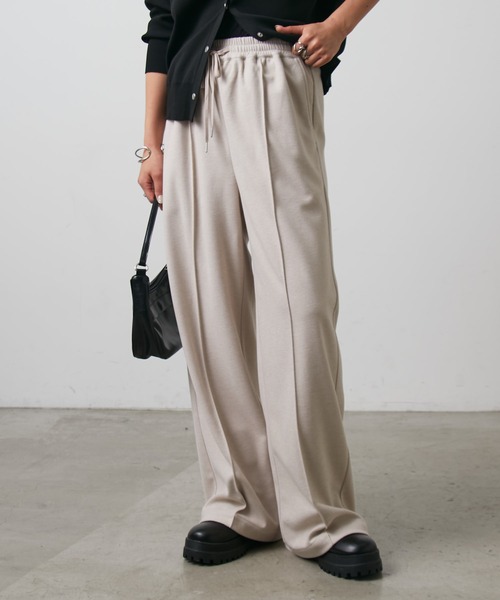 セール】ウールライクジャージーイージーパンツ（その他パンツ