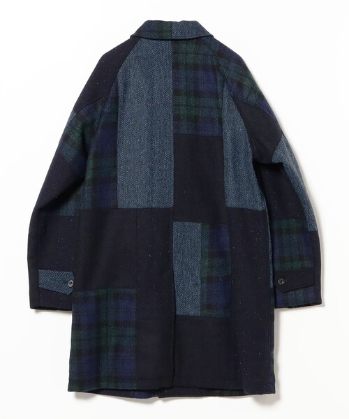 別注】ACADEMY by Blackstock & Weber / Bal Collar Coat Harris Tweed