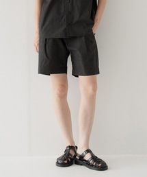 RYU | paper-like cotton one-tuck shorts(その他パンツ)