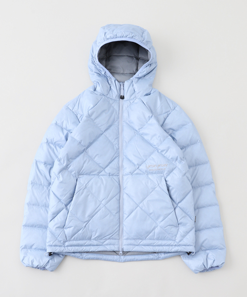 YESEYESEE（イエスアイシー）の「YESEYESEE / イエスアイシー WAFER GOOSE DOWN JACKET（ダウンジャケット/コート・メンズ・ブラウン/ブルー系その他/ブラック・SMALL/MEDIUM）」の3枚目の写真
