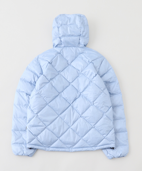YESEYESEE（イエスアイシー）の「YESEYESEE / イエスアイシー WAFER GOOSE DOWN JACKET（ダウンジャケット/コート・メンズ・ブラウン/ブルー系その他/ブラック・SMALL/MEDIUM）」の5枚目の写真