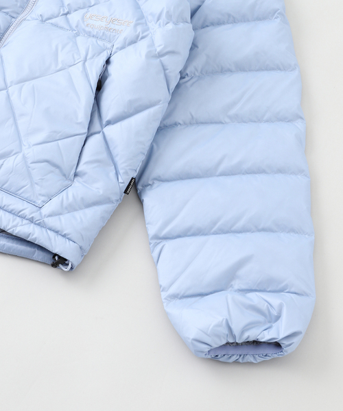 YESEYESEE（イエスアイシー）の「YESEYESEE / イエスアイシー WAFER GOOSE DOWN JACKET（ダウンジャケット/コート・メンズ・ブラウン/ブルー系その他/ブラック・SMALL/MEDIUM）」の6枚目の写真