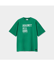 AGOD（エージーオーディー）の「アゲインストオールオーズ 半袖Tシャツ [グリーン]（Tシャツ/カットソー）」