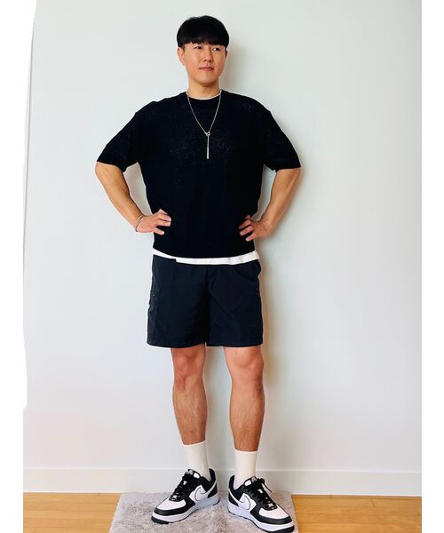 MUSINSA STANDARD（ムシンサスタンダード）の「スウェットショーツ[ブラック]（その他パンツ・メンズ・その他・SMALL/MEDIUM/LARGE/X-LARGE/XX-LARGE）」の7枚目の写真