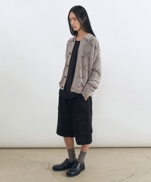 INSILENCE(インサイロンス)の「クロシェカラーカーディガン ベージュ(カーディガン/ボレロ・レディース・その他・SMALL/MEDIUM/LARGE)」の3枚目の写真