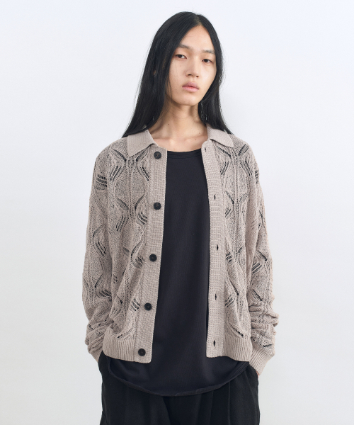 INSILENCE(インサイロンス)の「クロシェカラーカーディガン ベージュ(カーディガン/ボレロ・レディース・その他・SMALL/MEDIUM/LARGE)」の5枚目の写真