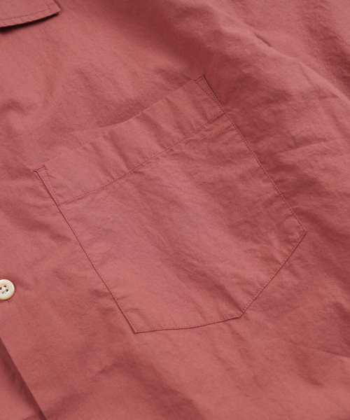 FRIZMWORKS(フリズムワークス)の「CORAL NEEDLEWORK HALF SHIRT _ BRICK(シャツ/ブラウス・メンズ・その他・SMALL/MEDIUM/LARGE/X-LARGE)」の4枚目の写真